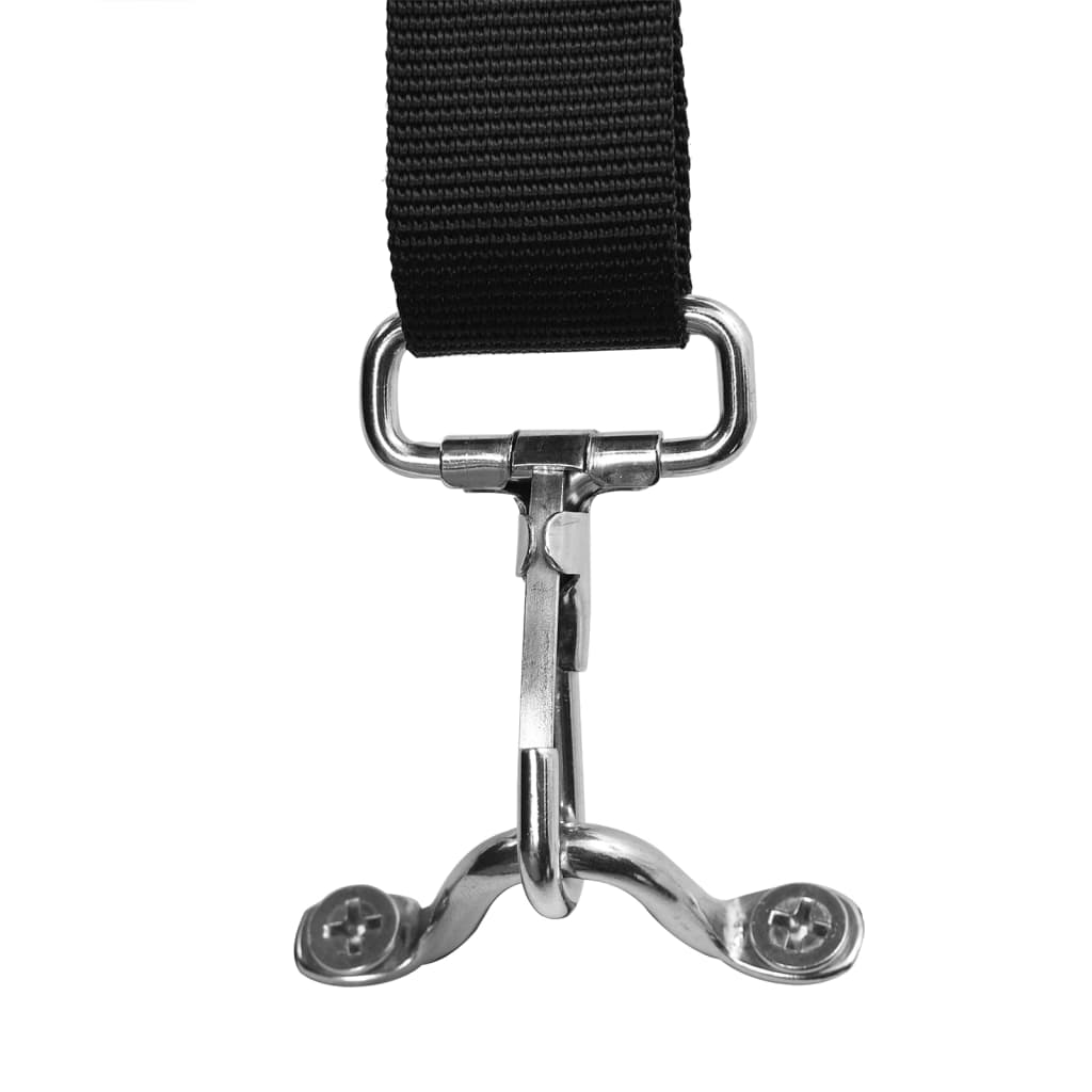 3-Bow Bimini-Top Grau 183x140x137 cm