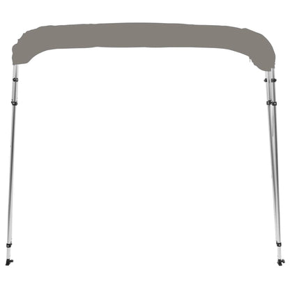 4-Bow Bimini-Top Grau 243x210x137 cm