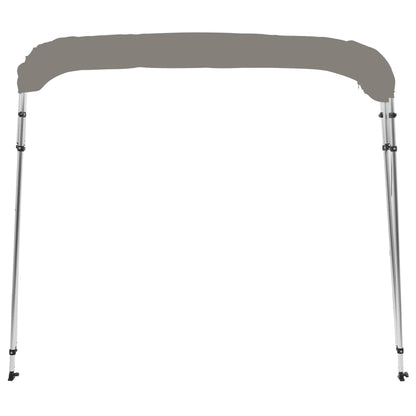4-Bow Bimini-Top Grau 243x244x137 cm