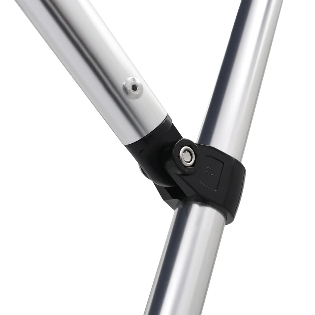 4-Bow Bimini-Top Grau 243x244x137 cm
