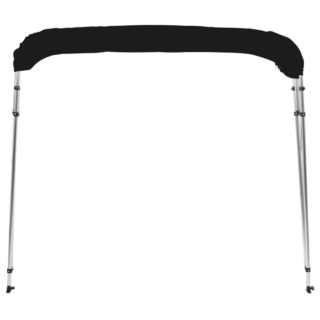 4-Bow Bimini-Top Schwarz 243x196x137 cm