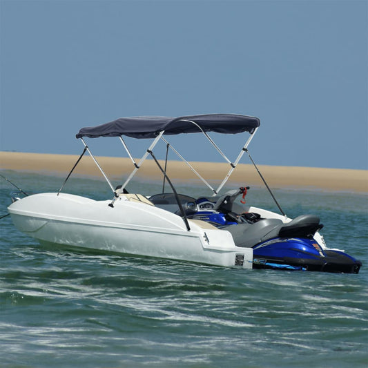 3-Bow Bimini-Top mit Seitenteilen 183x(185-198)x137 cm