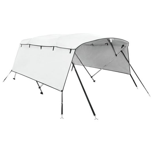 4-Bow Bimini-Top mit Seitenteilen 243x(185-198)x137 cm