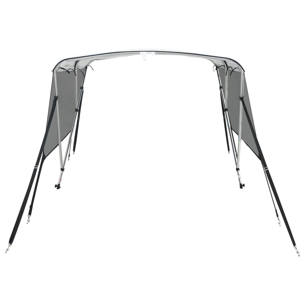3-Bow Bimini-Top mit Mesh-Seitenteilen 183x(137-152)x137 cm