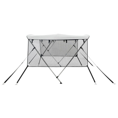 3-Bow Bimini-Top mit Mesh-Seitenteilen 183x(137-152)x137 cm