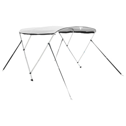 3-Bow Bimini-Top mit Mesh-Seitenteilen 183x(185-198)x137 cm
