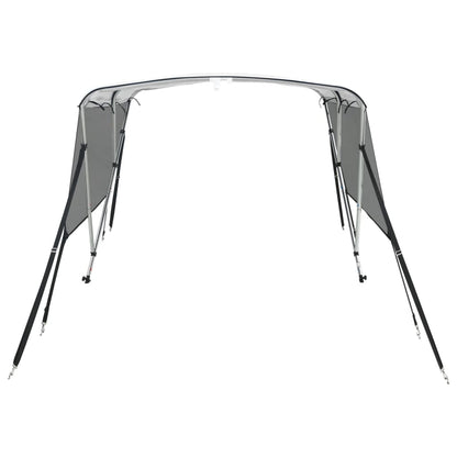 3-Bow Bimini-Top mit Mesh-Seitenteilen 183x(185-198)x137 cm