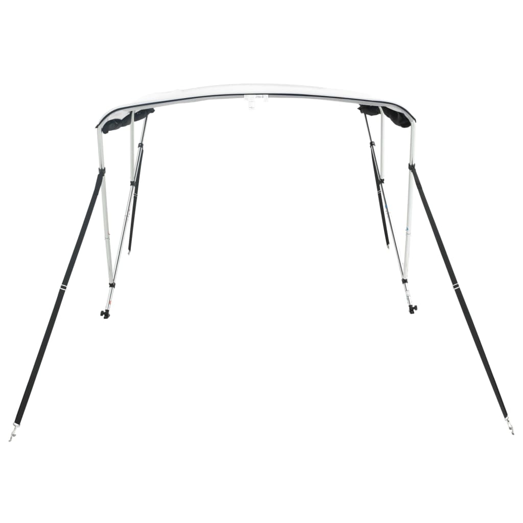 3-Bow Bimini-Top mit Mesh-Seitenteilen 183x(185-198)x137 cm