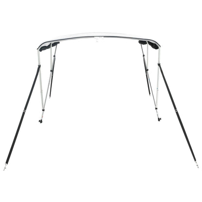 3-Bow Bimini-Top mit Mesh-Seitenteilen 183x(185-198)x137 cm