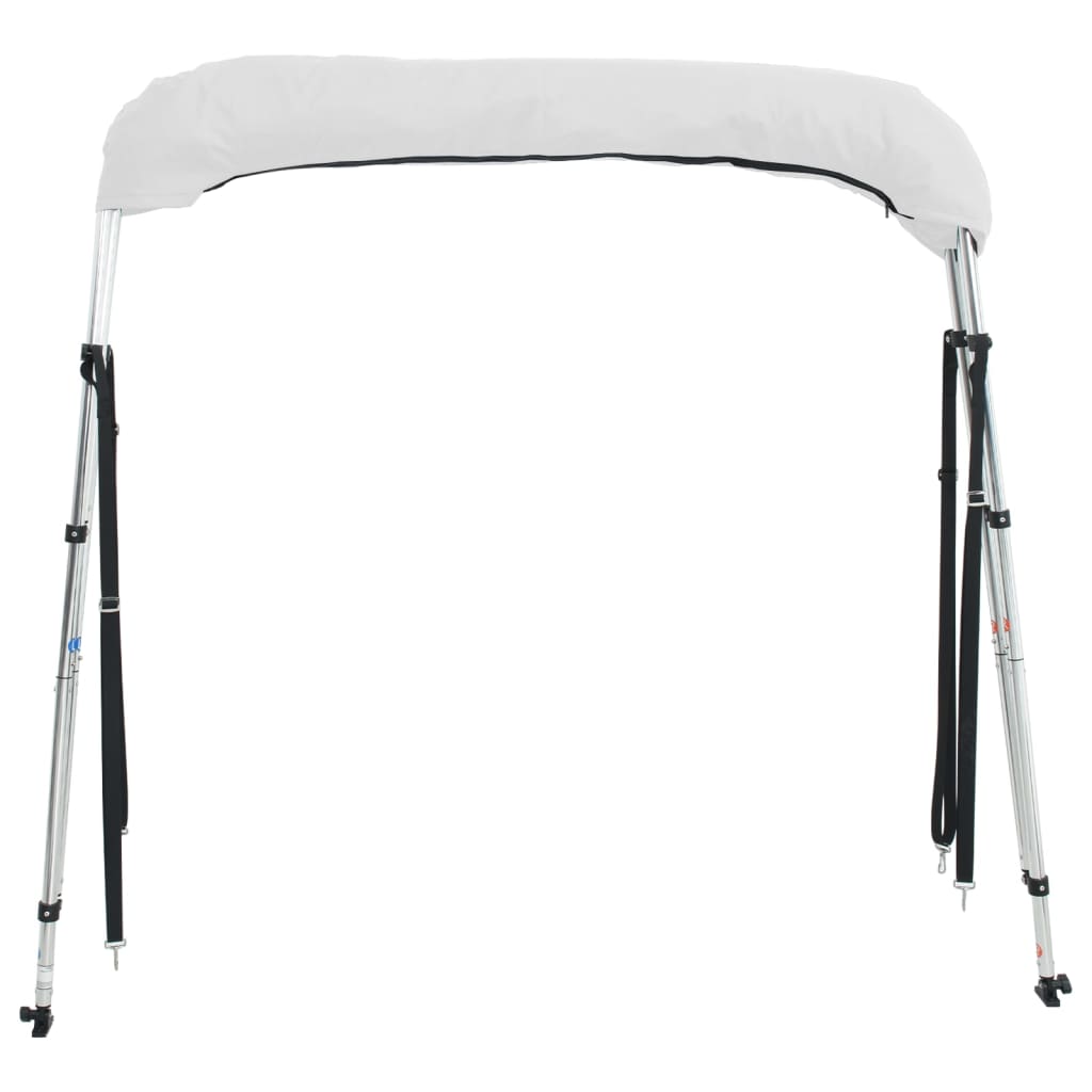 3-Bow Bimini-Top mit Mesh-Seitenteilen 183x(185-198)x137 cm