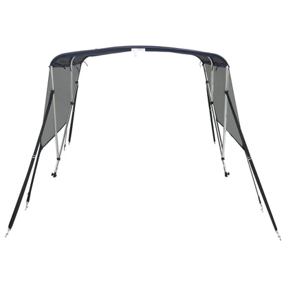 3-Bow Bimini-Top mit Mesh-Seitenteilen 183x(137-152)x137 cm