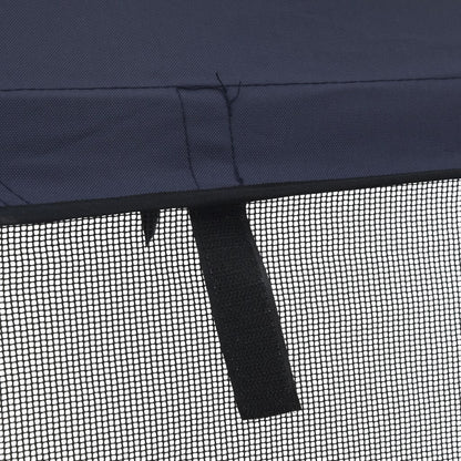 3-Bow Bimini-Top mit Mesh-Seitenteilen 183x(170-182)x137 cm