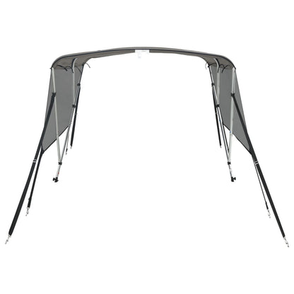 3-Bow Bimini-Top mit Mesh-Seitenteilen 183x(137-152)x137 cm