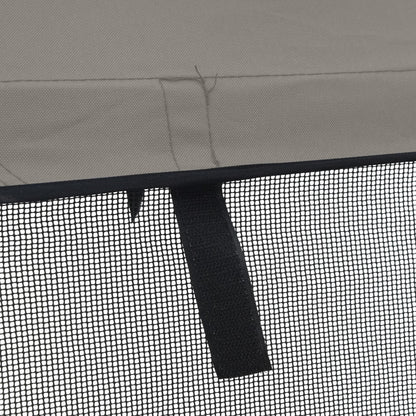3-Bow Bimini-Top mit Mesh-Seitenteilen 183x(170-182)x137 cm