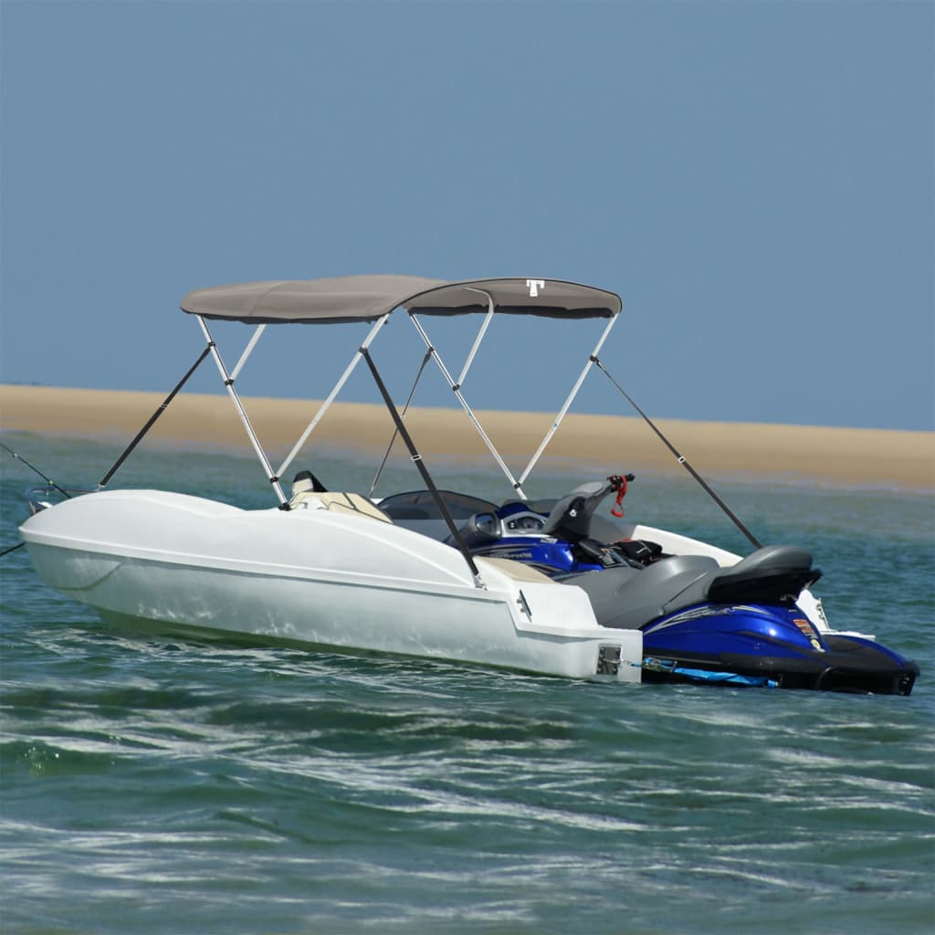3-Bow Bimini-Top mit Mesh-Seitenteilen 183x(170-182)x137 cm