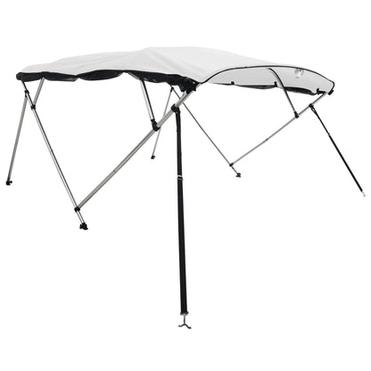 4-Bow Bimini-Top mit Mesh-Seitenteilen 243x(185-198)x137 cm