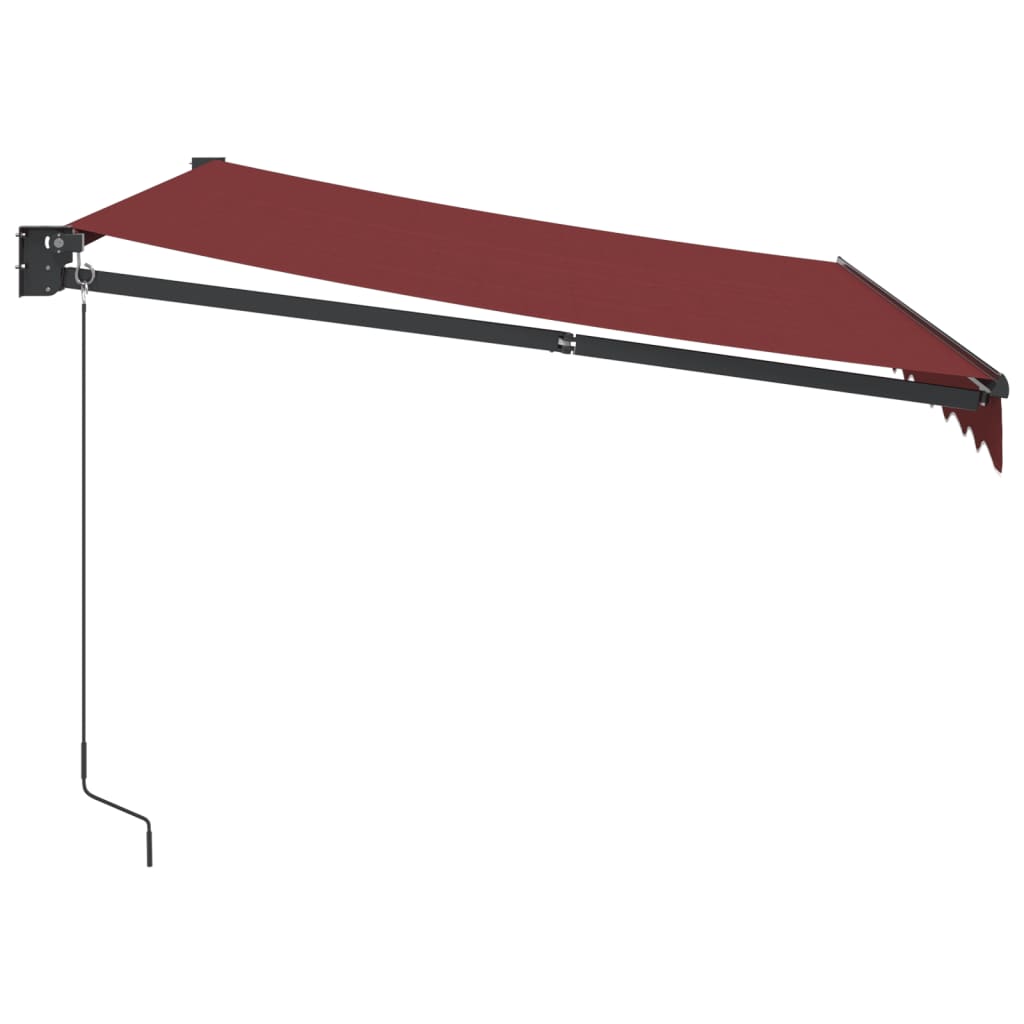 Markise Manuell Weinrot 300x250 cm