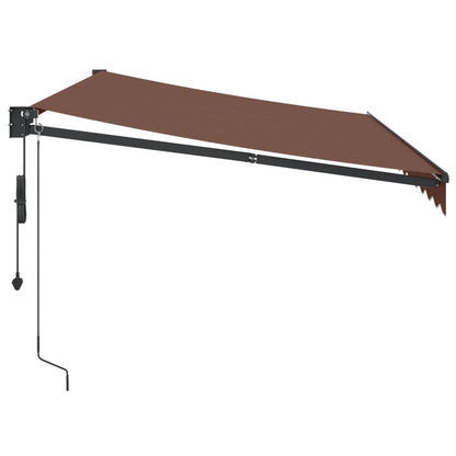 Markise Automatisch Braun 350x250 cm