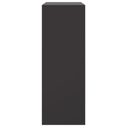 Sideboard Schwarz 67x39x107 cm Stahl