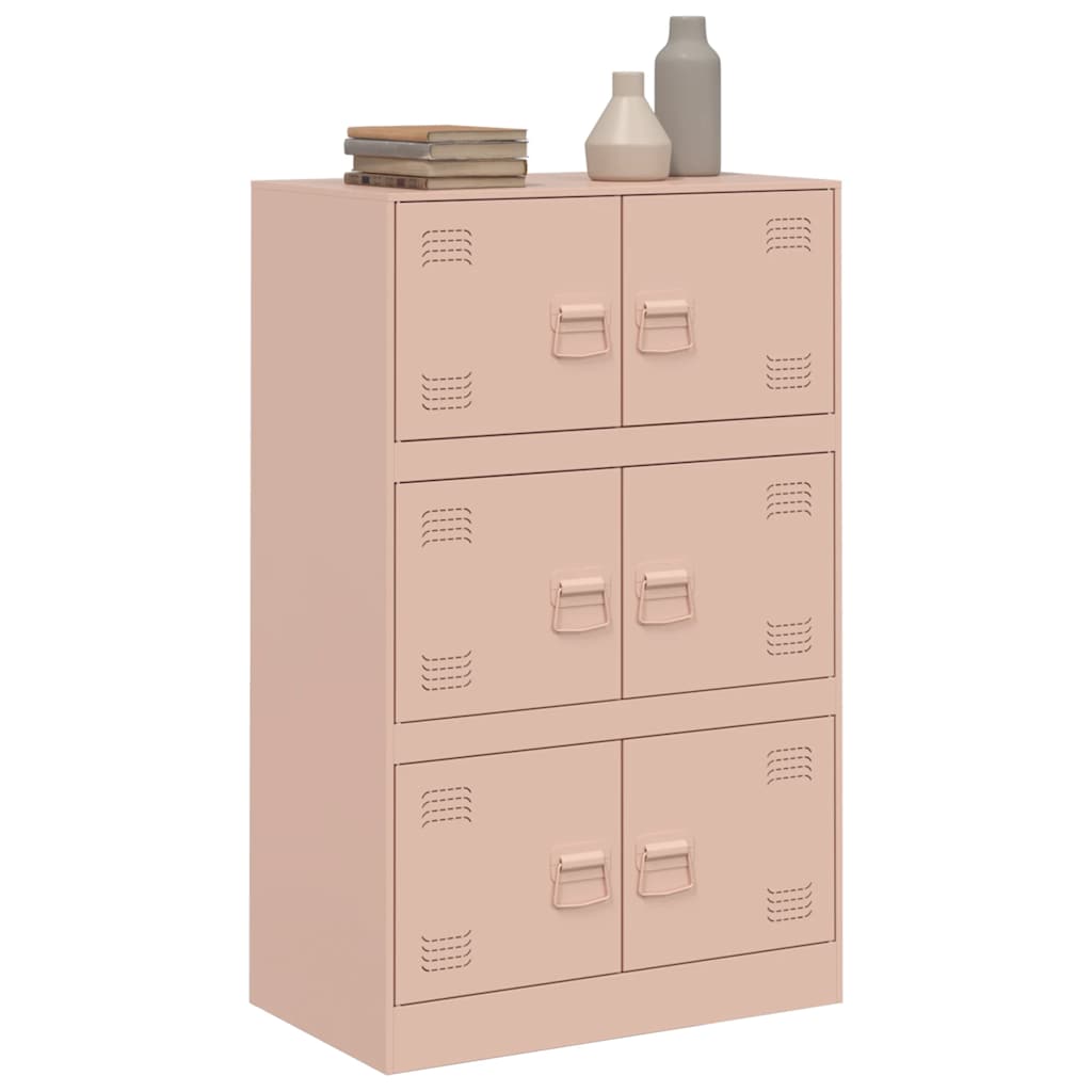 Sideboard Rosa 67x39x107 cm Stahl