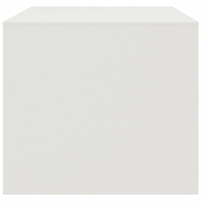 Sofabord Hvid 67x50x44 cm Stål