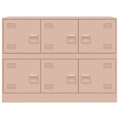 Sideboard Rosa 99x39x73 cm Stahl
