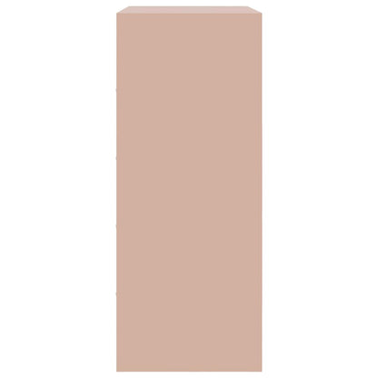 Highboard Rosa 67x39x95 cm Stahl