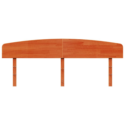 Kopfteil Wachsbraun 180 cm Massivholz Kiefer