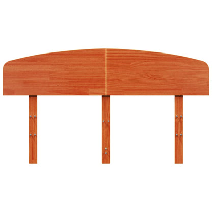 Kopfteil Wachsbraun 150 cm Massivholz Kiefer