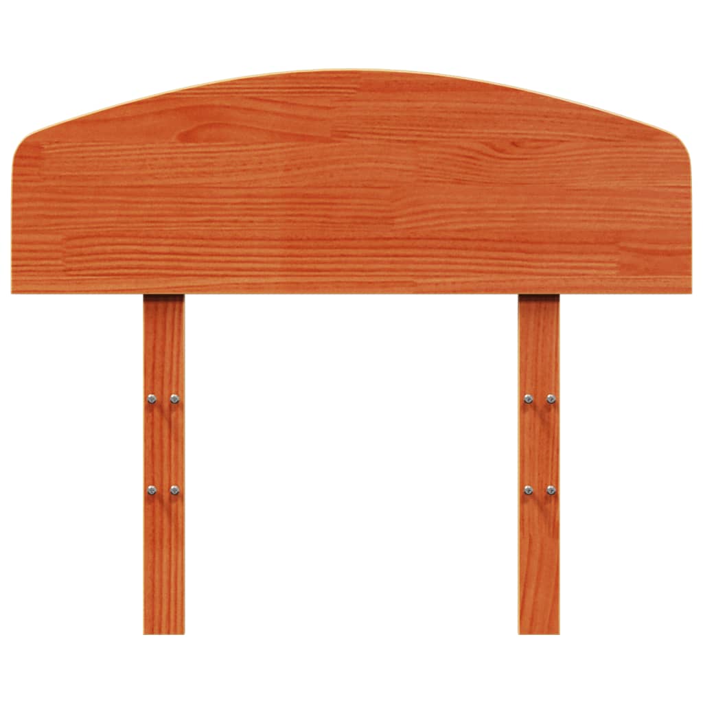 Kopfteil Wachsbraun 100 cm Massivholz Kiefer