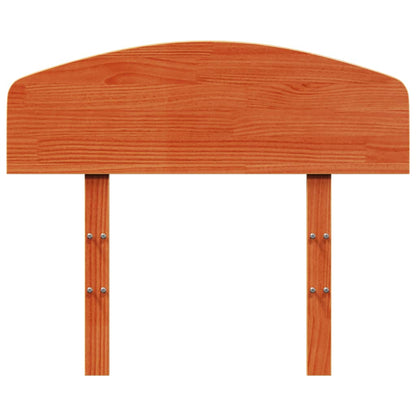 Kopfteil Wachsbraun 100 cm Massivholz Kiefer