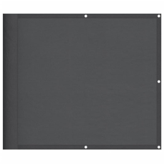 Balkon-Sichtschutz Anthrazit 90x1000 cm 100 % Polyester-Oxford
