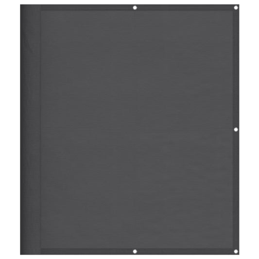 Balkon-Sichtschutz Anthrazit 120x800 cm 100 % Polyester-Oxford