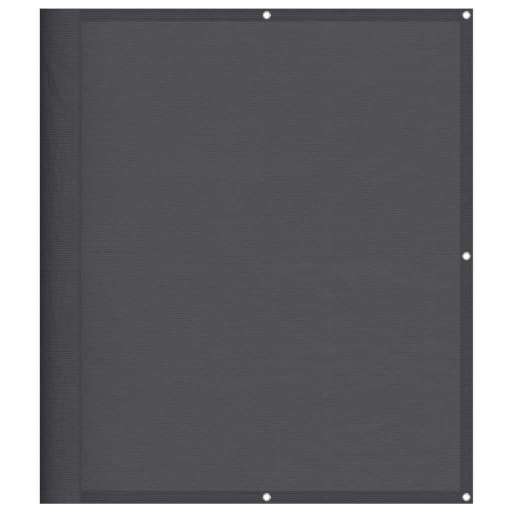 Balkon-Sichtschutz Anthrazit 120x1000 cm 100 % Polyester-Oxford