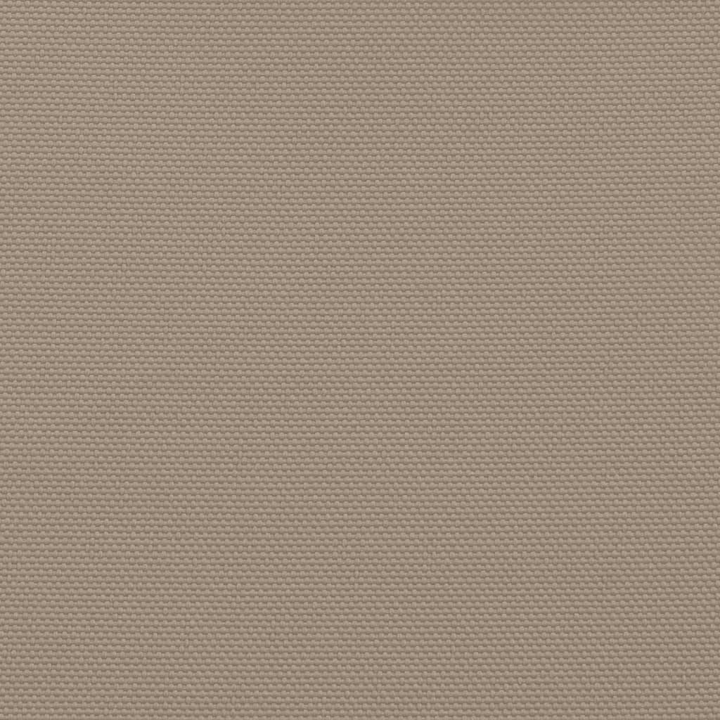 Balkon-Sichtschutz Taupe 120x700 cm 100 % Polyester-Oxford