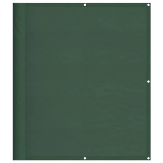 Balkon-Sichtschutz Dunkelgrün 120x1000cm 100 % Polyester-Oxford