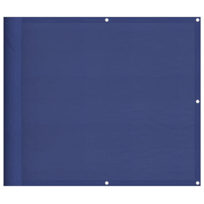 Balkon-Sichtschutz Blau 90x1000 cm 100 % Polyester-Oxford