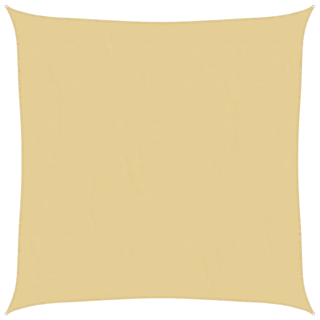 Sonnensegel Sandfarbe 2x2 m 100% Polyester Oxford