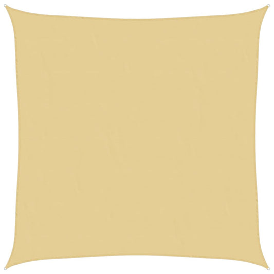 Sonnensegel Sandfarbe 2x2 m 100% Polyester Oxford