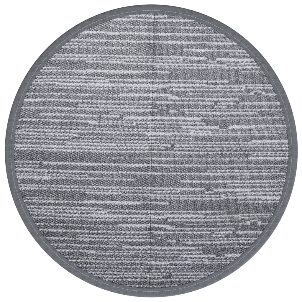 Outdoor-Teppich ARAKIL Grau Ø200 cm PP