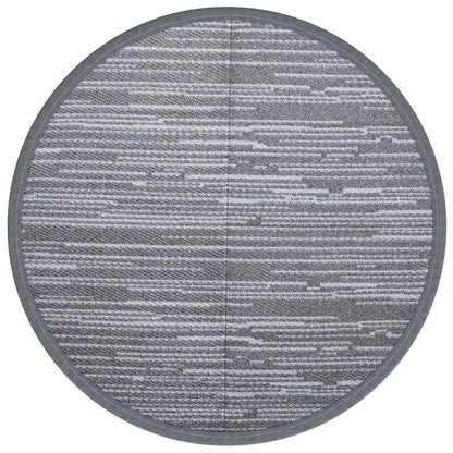 Outdoor-Teppich ARAKIL Grau Ø200 cm PP