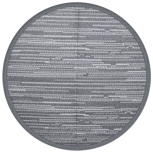 Outdoor-Teppich ARAKIL Grau Ø200 cm PP