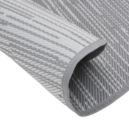 Outdoor-Teppich ARAKIL Grau Ø200 cm PP