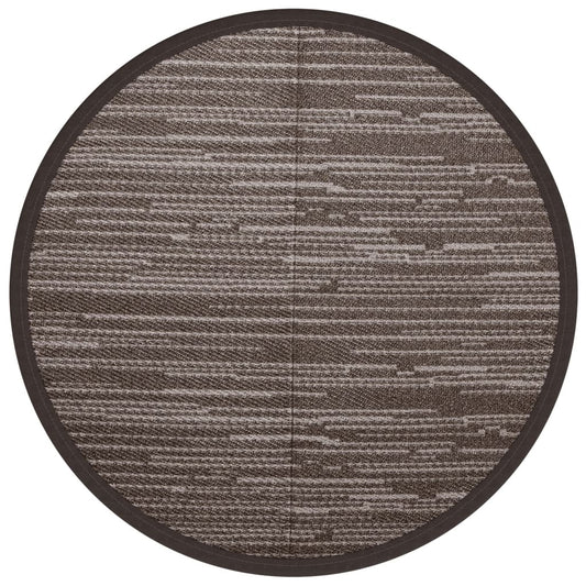Outdoor-Teppich ARAKIL Braun Ø200 cm PP