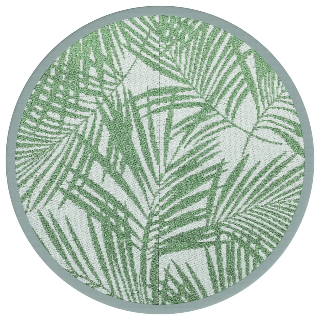 Outdoor-Teppich ARAKIL Grün Ø120 cm PP