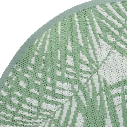Outdoor-Teppich ARAKIL Grün Ø120 cm PP