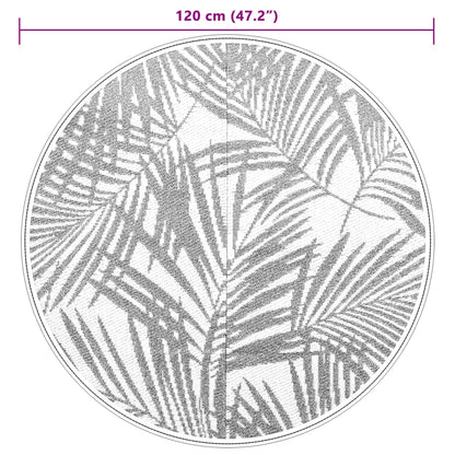 Outdoor-Teppich ARAKIL Grün Ø120 cm PP