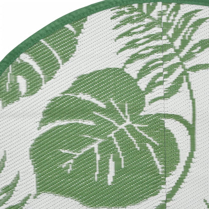 Outdoor-Teppich ARAKIL Grün Ø120 cm PP