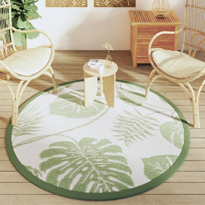 Outdoor-Teppich ARAKIL Grün Ø160 cm PP