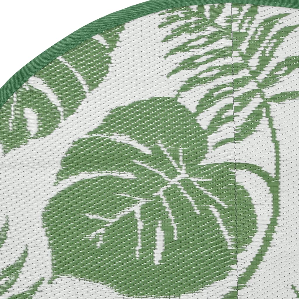 Outdoor-Teppich ARAKIL Grün Ø160 cm PP